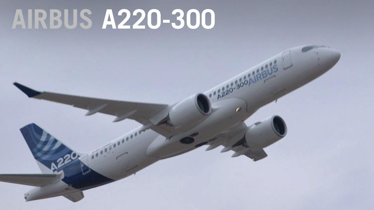 Airbus A220 Flies at Farnborough Airshow – AINtv Express
