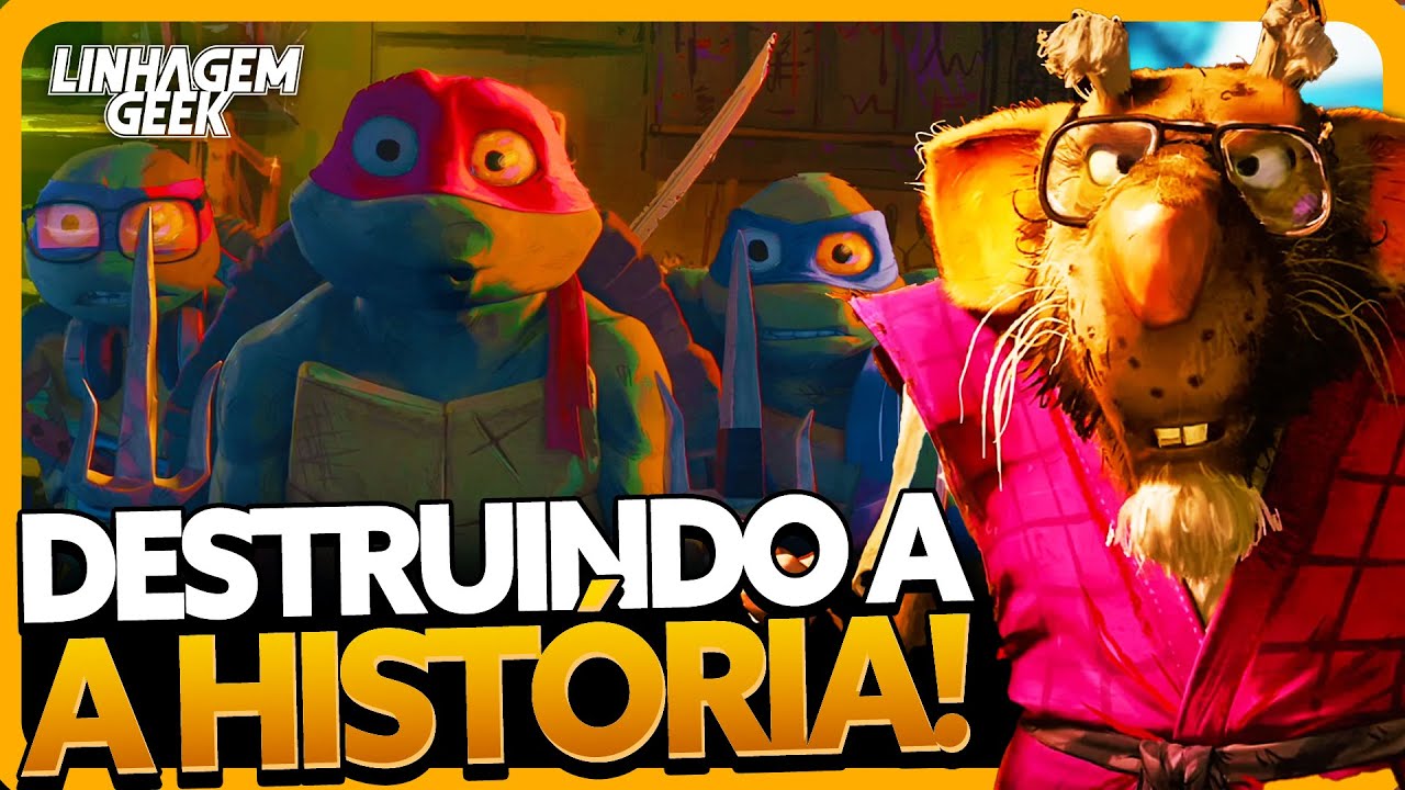 CUSPINDO NA HISTÓRIA! TARTARUGAS NINJA: CAOS MUTANTE [CRÍTICA]