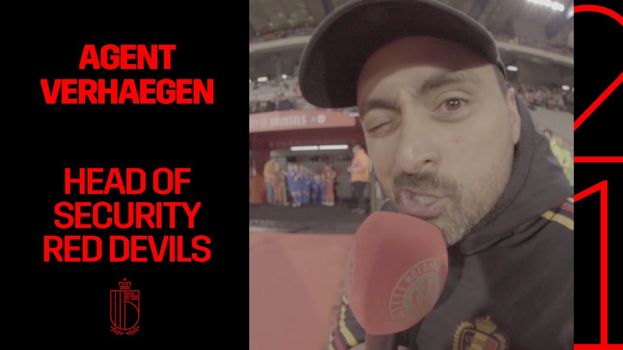 #REDDEVILS | Agent Verhaegen is our head of security