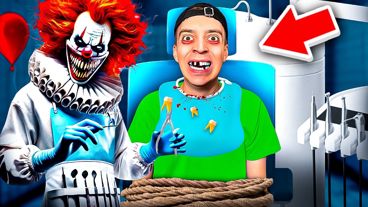 HORROR CLOWN will mir ALLE Z&Auml;HNE ZIEHEN! 😭🤡 (gef&auml;hrlich)