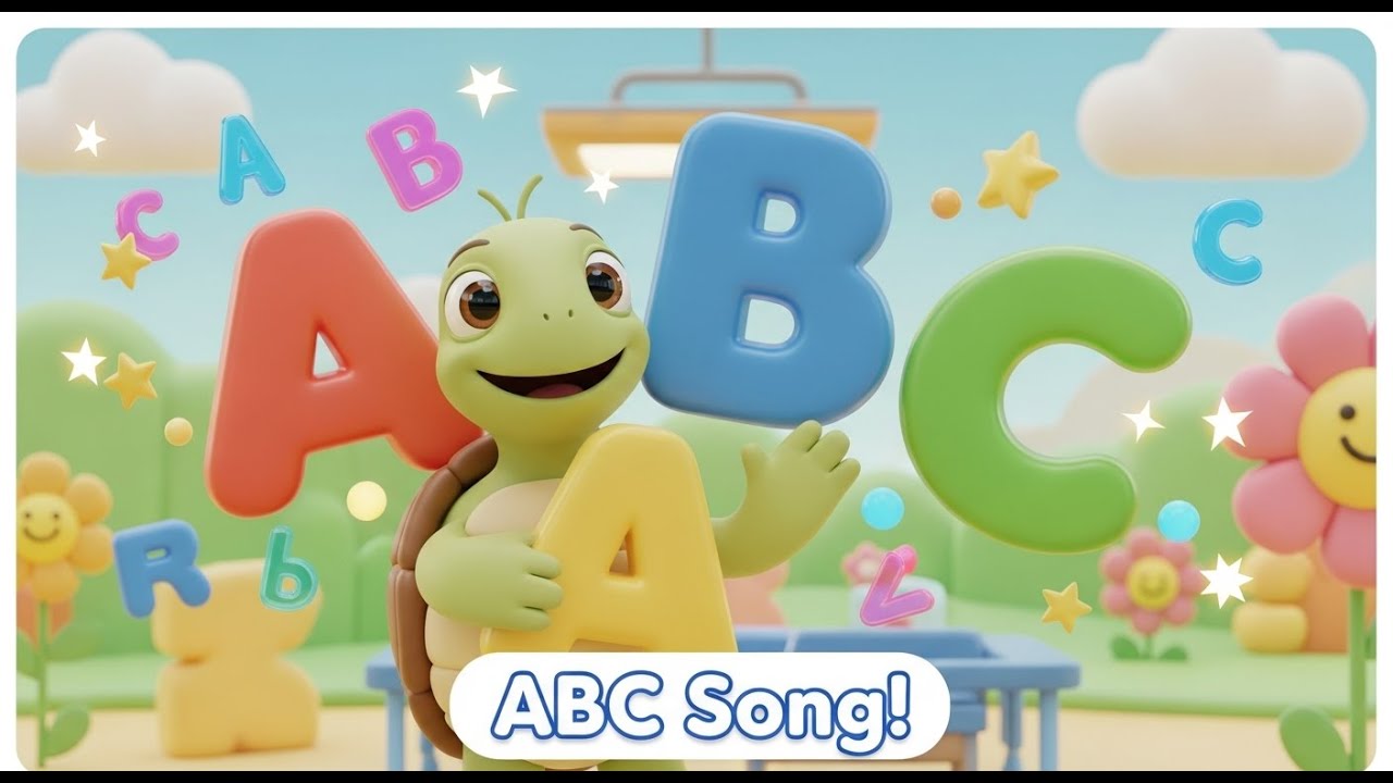 ABC Song for Toddlers | Learn Alphabet with Ollie 🐢