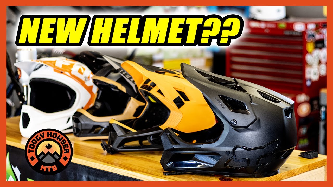 When to replace your helmet after a crash?  New Fox Rampage Downhill Helmet!