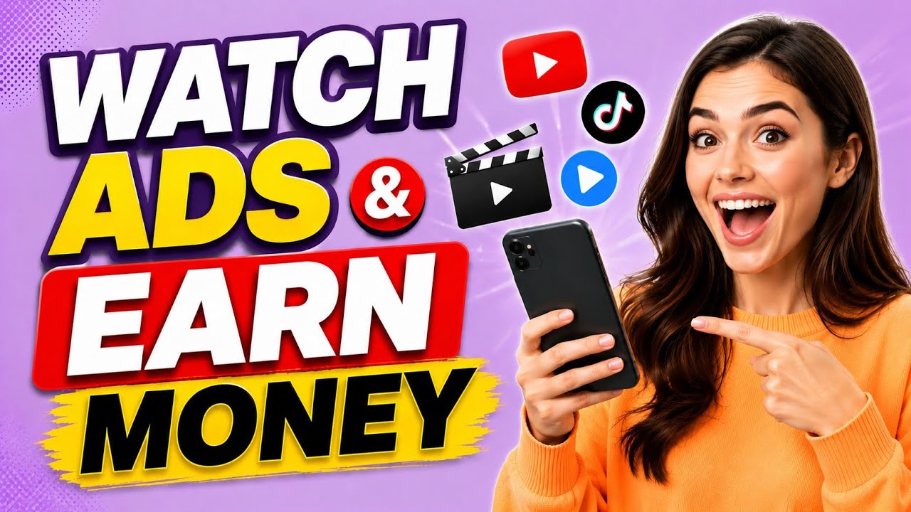 Watch Ads And Earn Money || Watching Videos and Earn Money || Get paid to Watch Ads