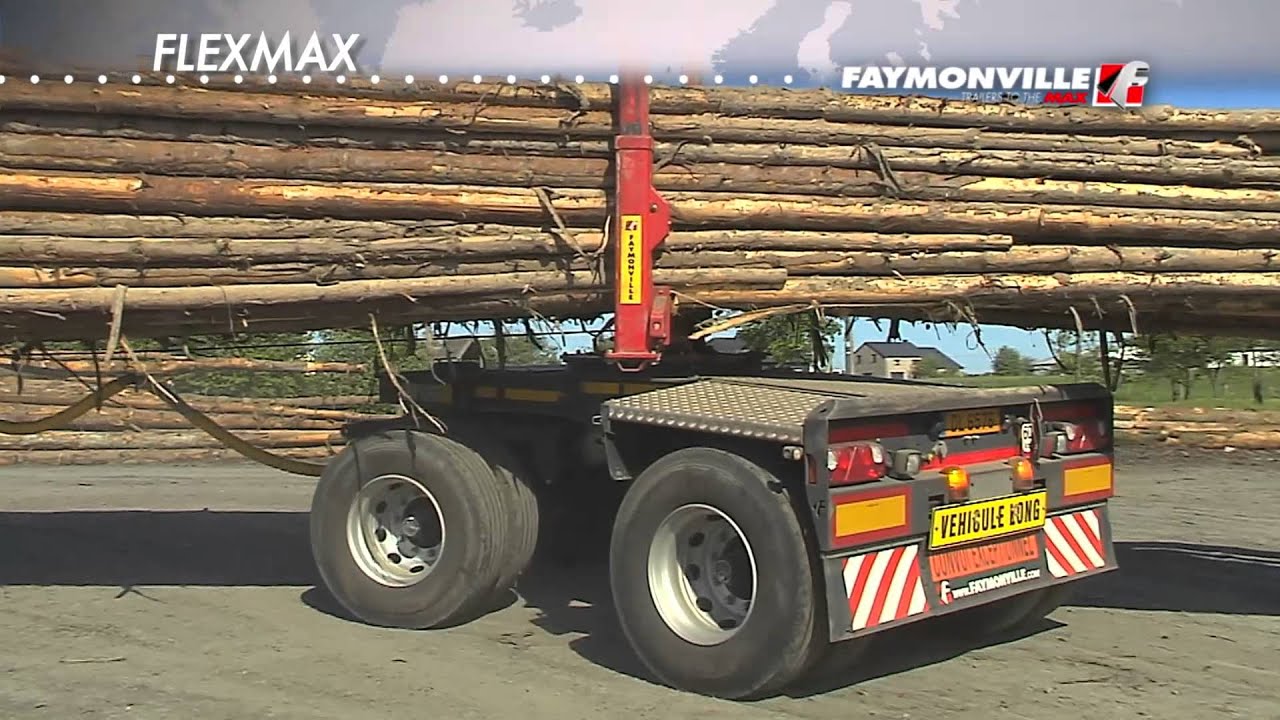 FAYMONVILLE FlexMAX - Self-steering trailer for the transport of self-supporting long material