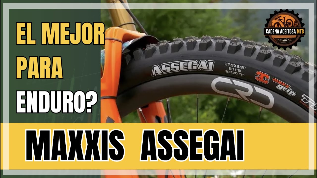 🤔 MAXXIS ASSEGAI - El mejor GRIP de un MTB Tire en el Planeta? (Maxxis Assegai Review)