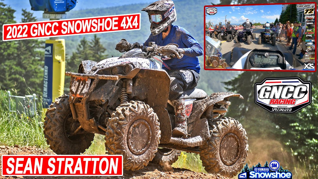 GNCC Snowshoe ATV 4x4 B - Sean Stratton P4/16, 50th OA of 290. Can-Am Renegade 850 XXC Racing