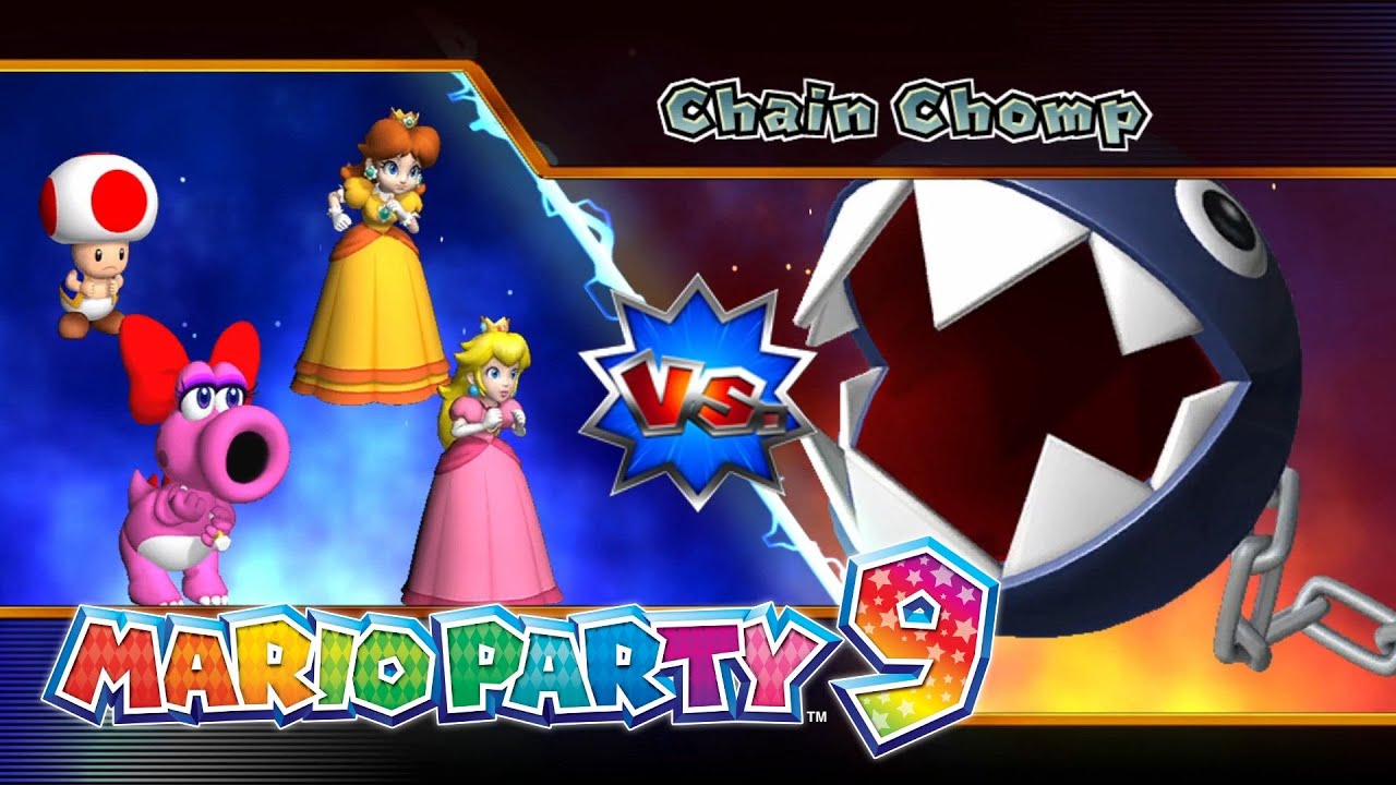 Mario Party 9 - Boss Rush // Peach, Daisy, Birdo, Toad [Master Difficulty]