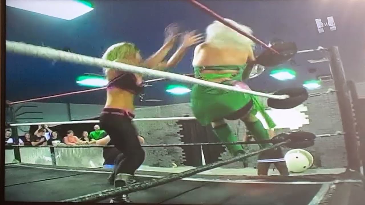 HYBRID Damage Control 7/16/09 Madison Rayne vs. Hailey Hatred