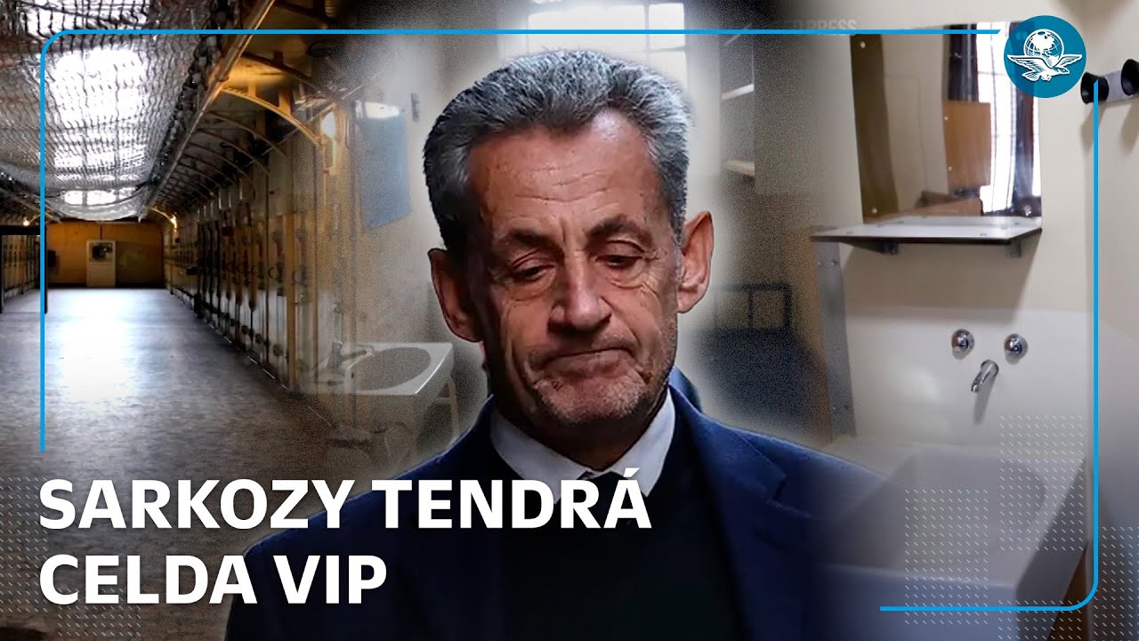 Nicolas Sarkozy, expresidente de Francia, tras las rejas