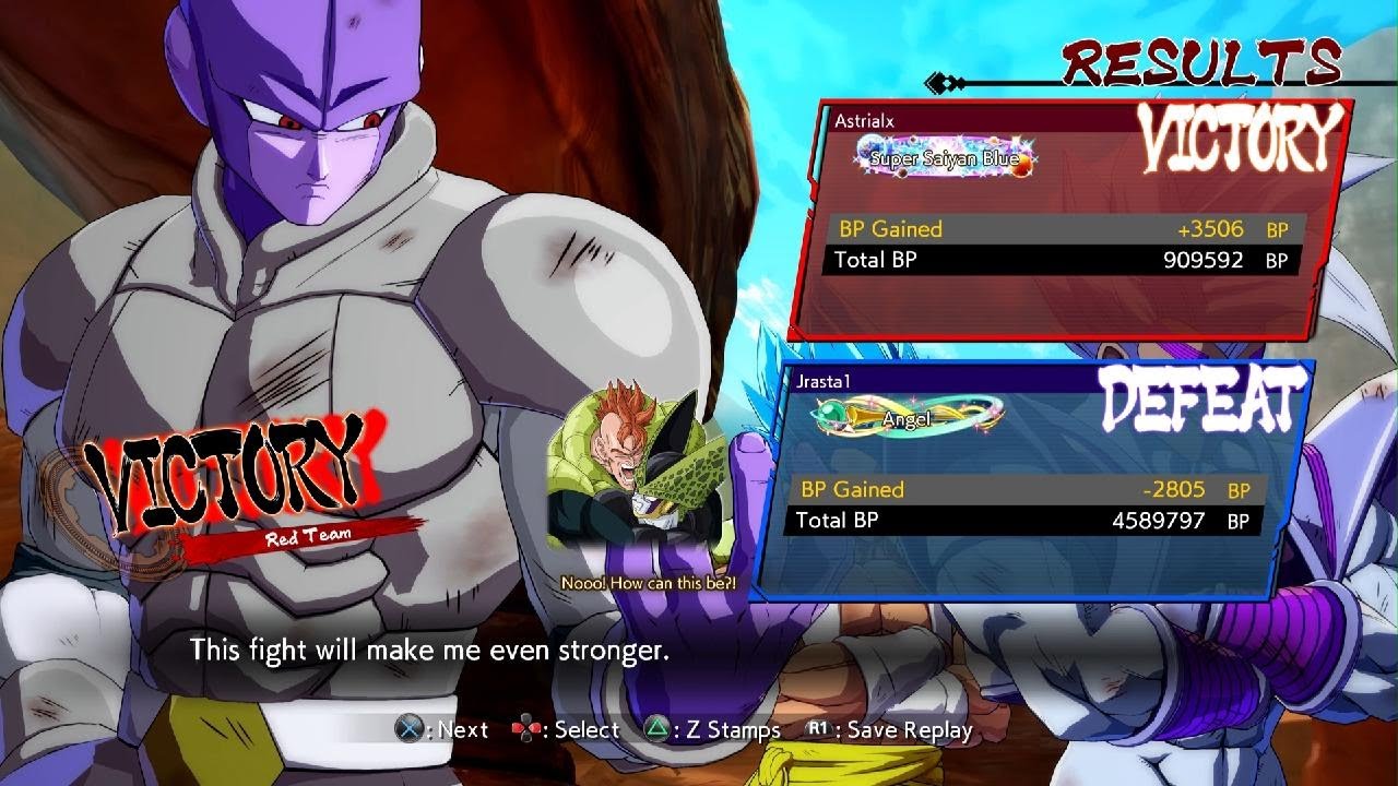 Dragon Ball FighterZ ¬ Ranked Duel vs Angel Rank!