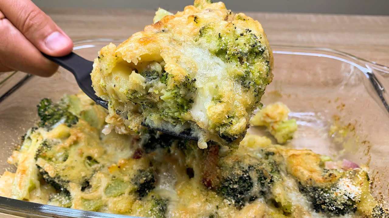 Самый вкусный рецепт из брокколи и картофеля! Легко, быстро и дешево!