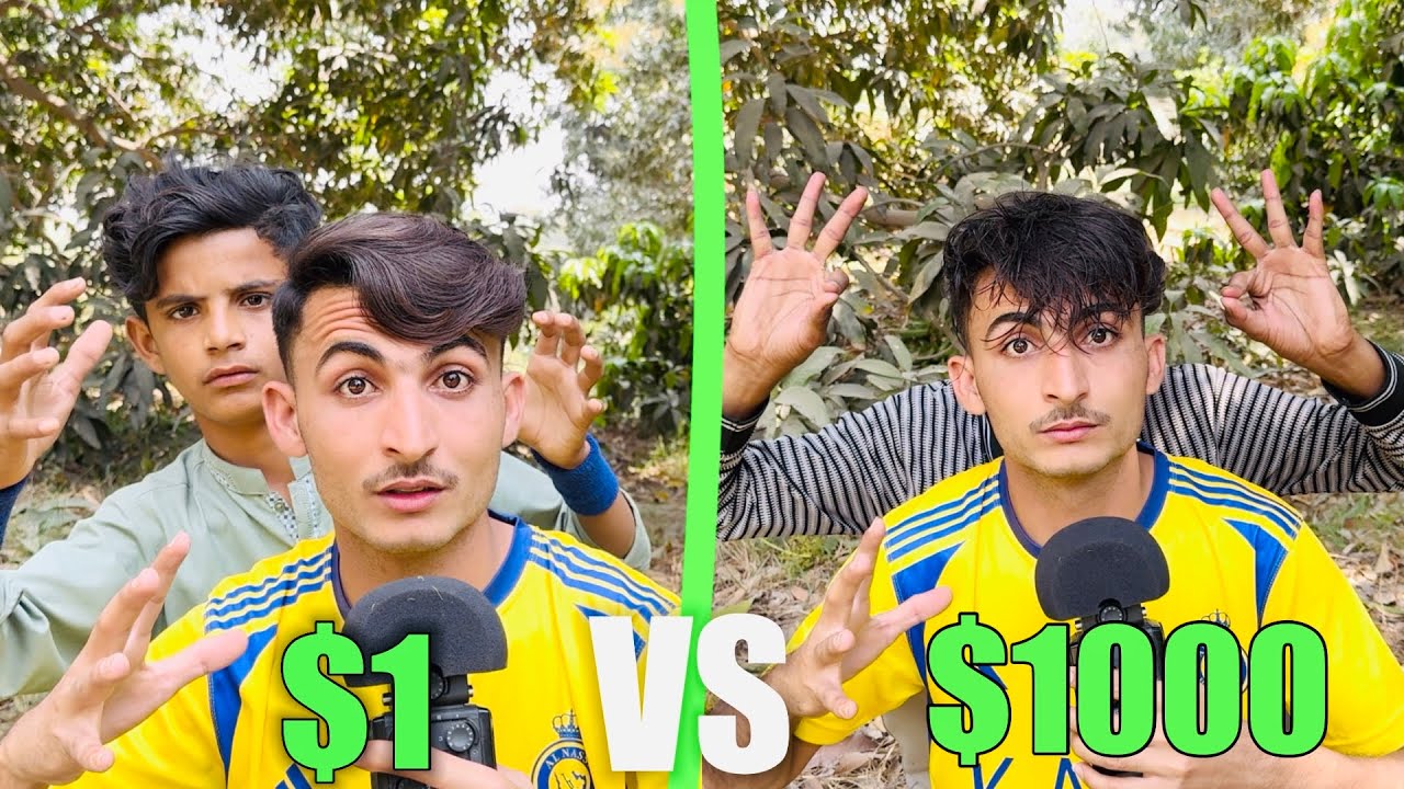 $1 Head Massage VS $1000 Head Massage [ASMR]
