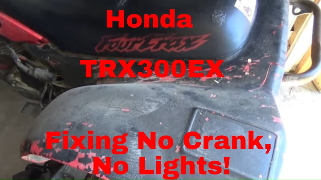 No Lights, No Crank Honda ATV, Fixing the 12 Volt Side of the Wire Harness!