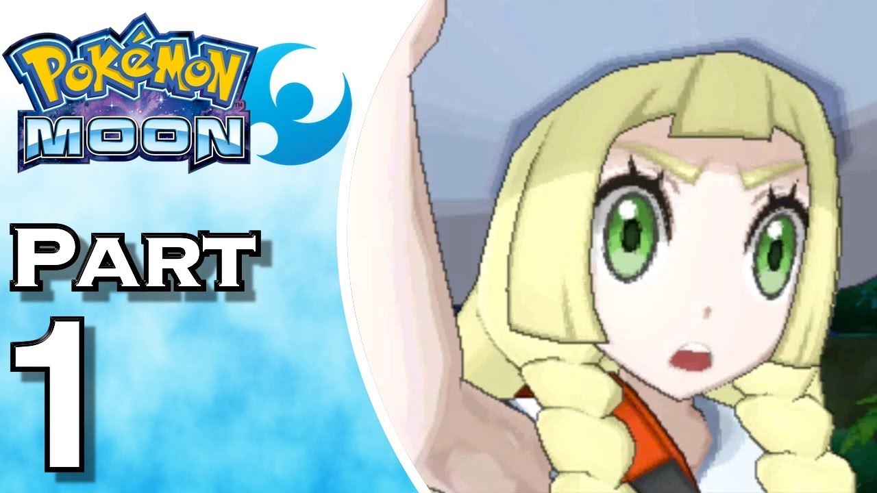 Let's Play Pokemon Moon 3DS (Gameplay + Walkthrough) Part 1