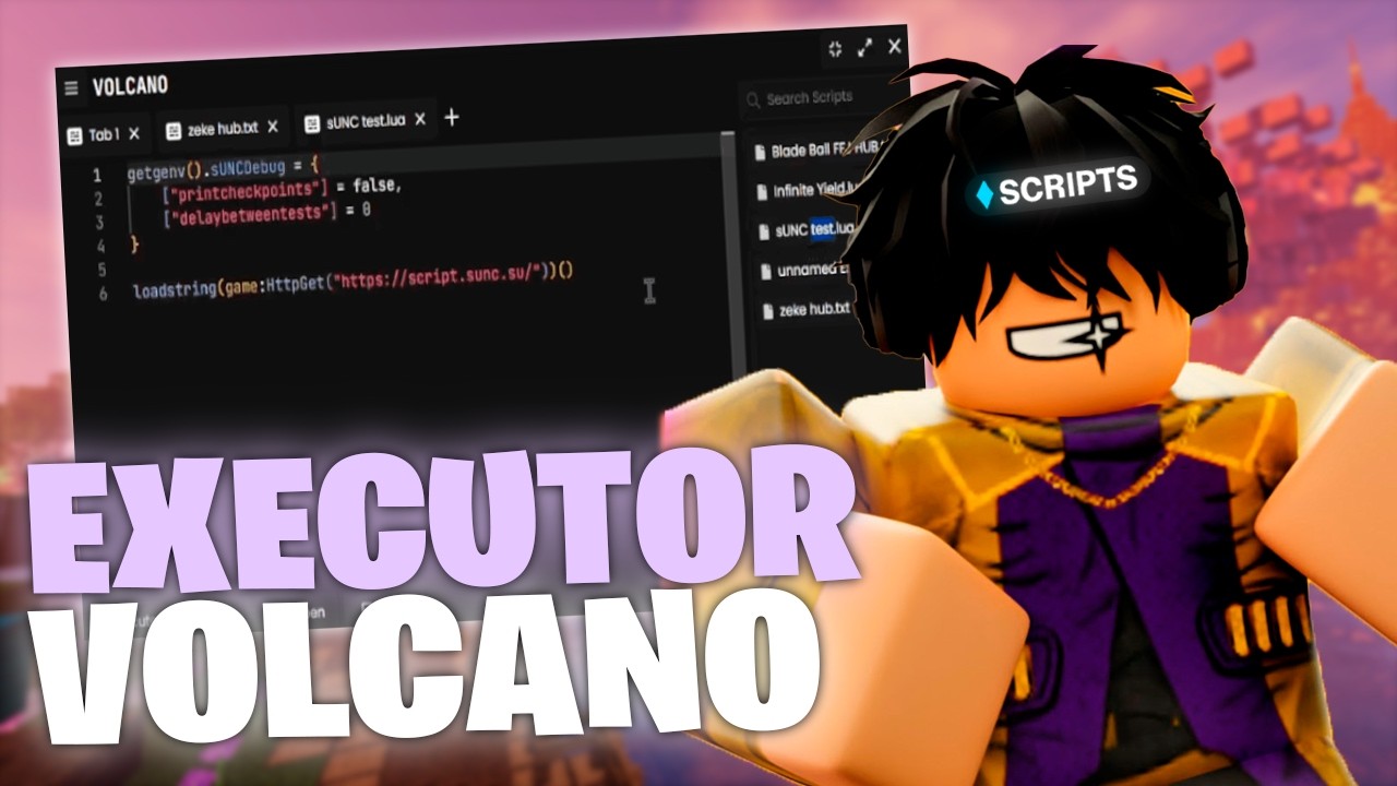 Best Volcano Executor [Menu] | Roblox Executor [Free 2026] | Volcano Executor x Roblox Executor