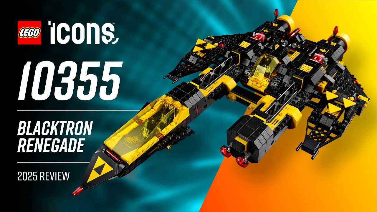 LEGO Blacktron Renegade (10355) REVIEW