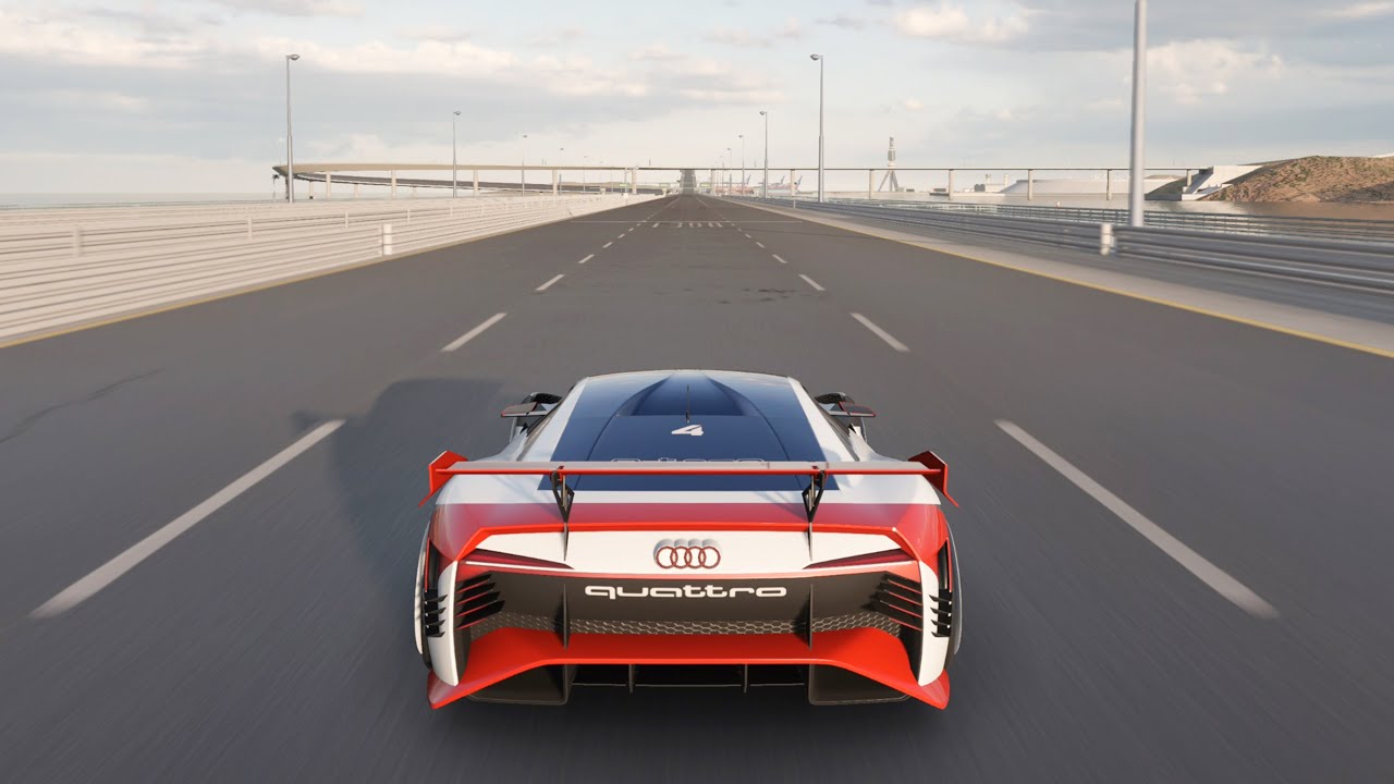 Gran Turismo 7: Audi e-tron VGT Top Speed (stock)
