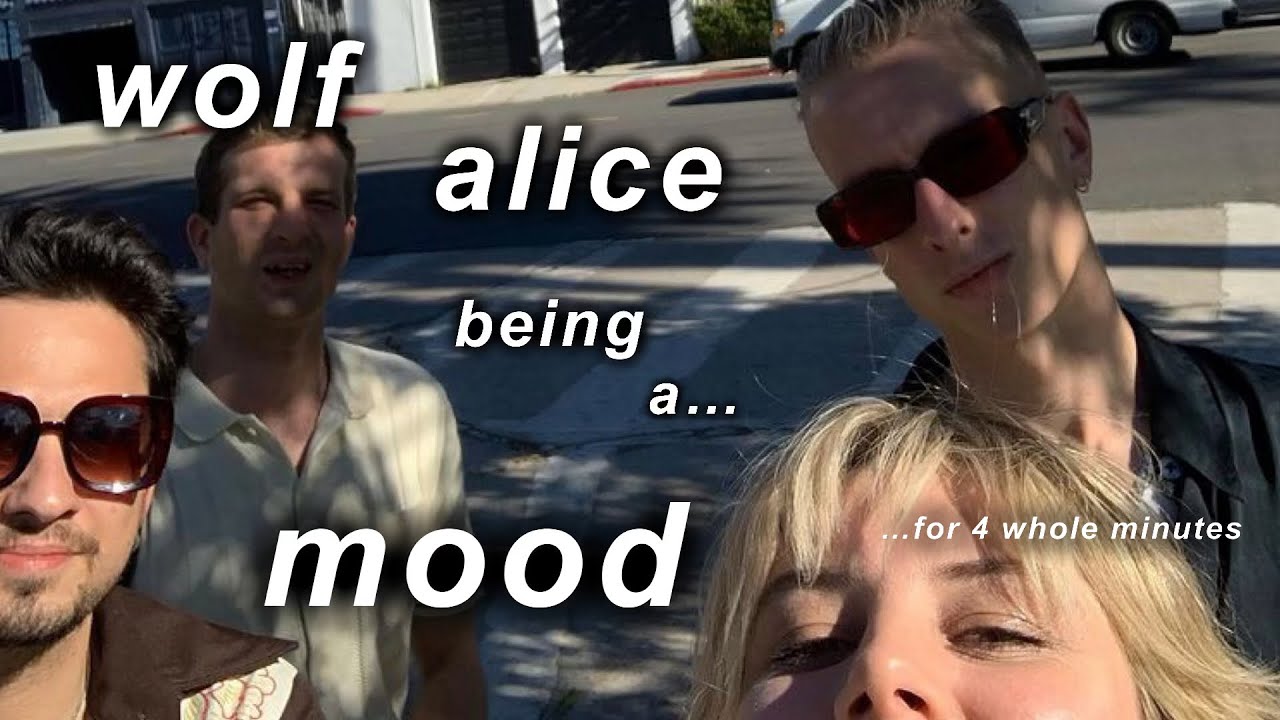 wolf alice being a mood for 4 minutes straight