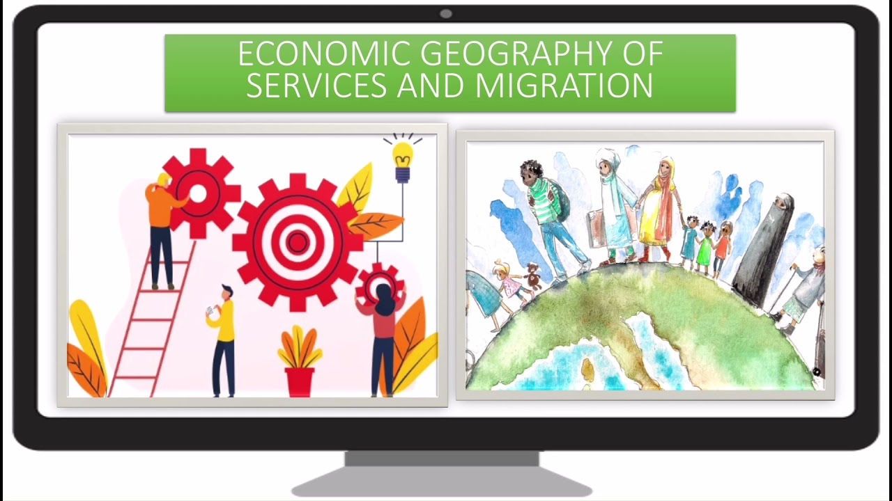 Economic Geography of Agriculture, Industry, Services and Migration