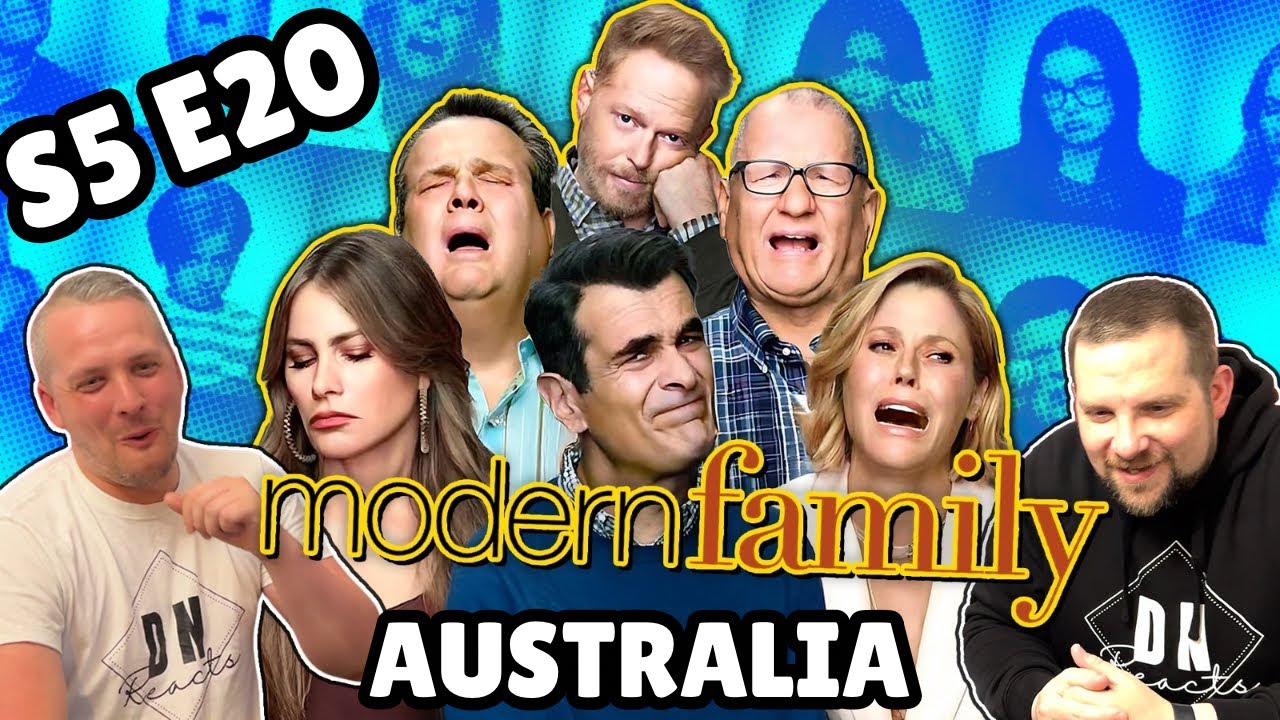 British Guys HILARIOUS Modern Family Reaction | Season 5 Episode 20 (Australia)