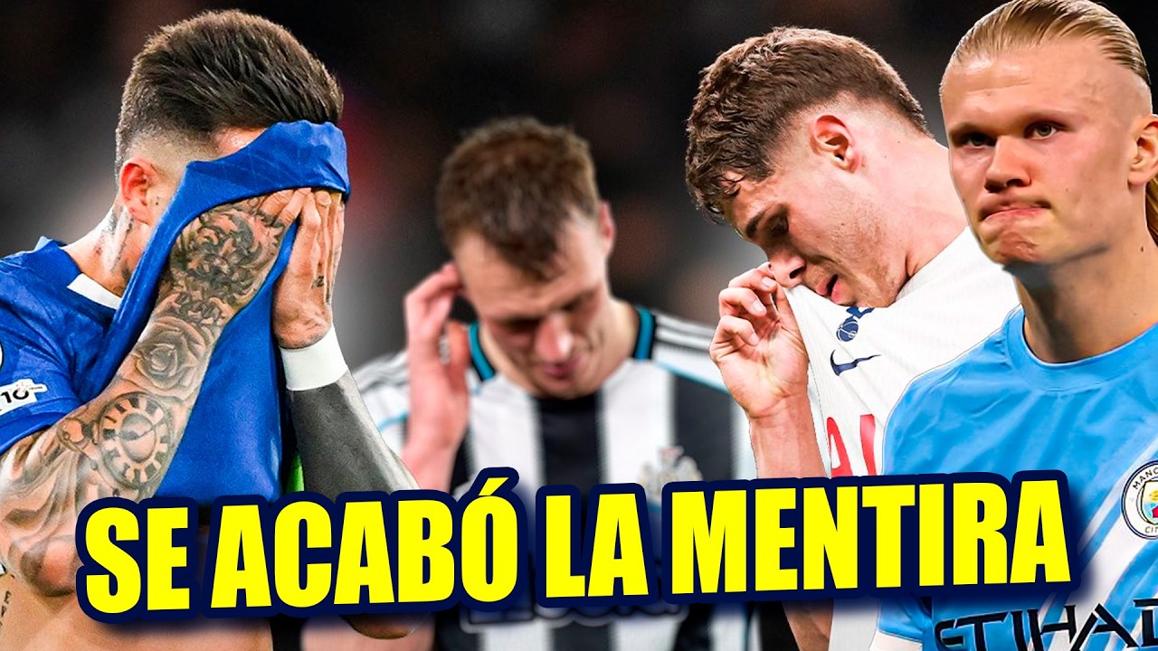 😭 Se acabó la mentira de la Premier League: Humillados en la Champions League