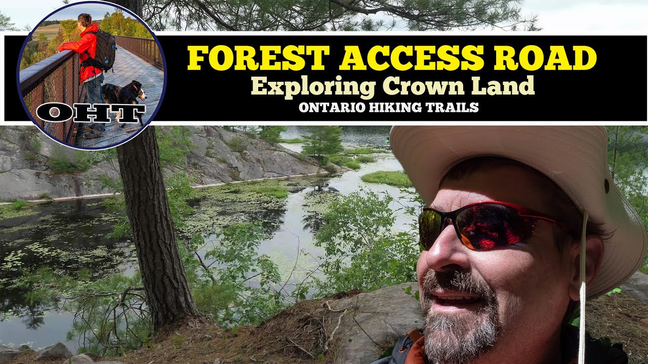 Crystal Lake Forest Access Road On Crown Land
