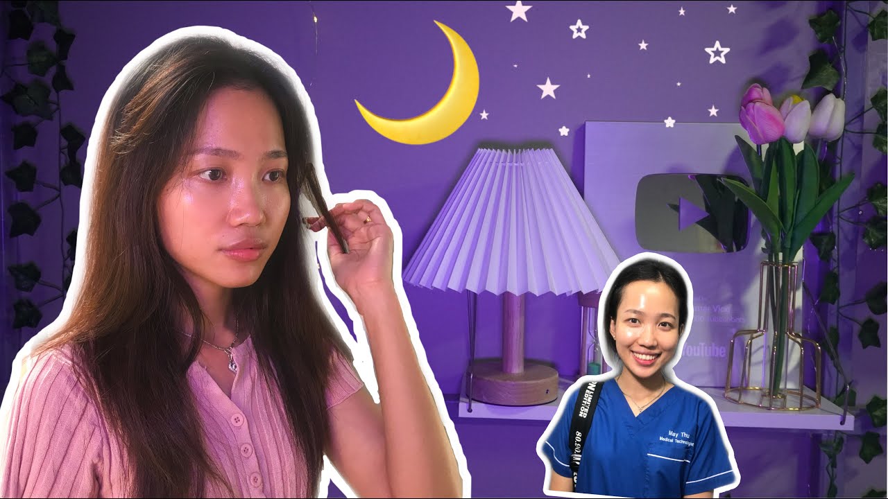 My night routine after work 🌙⭐️ (Part time job, Study, Self-care) Relaxing*