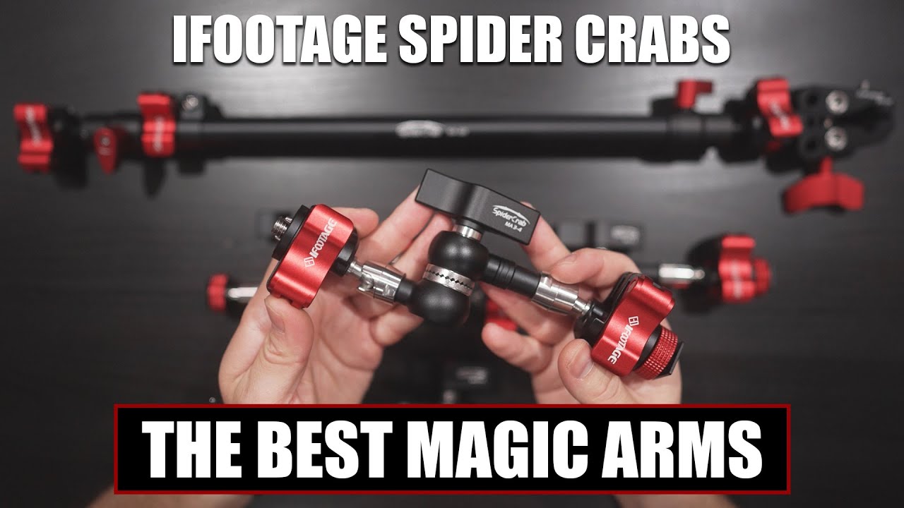 The Best Magic Arms - Articulating Mounts/Clamps for Accessories [ iFootage Spider Crab Review ]