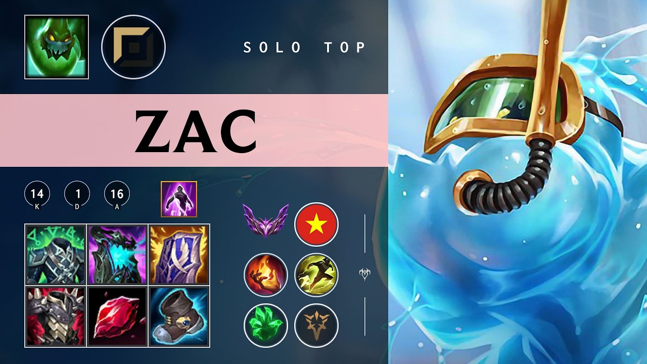 Zac Top vs Sylas - VN Master Patch 26.03