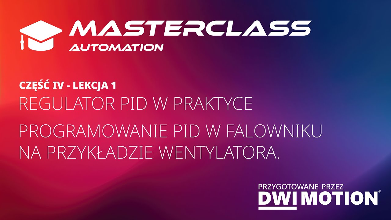 Regulator PID w praktyce. Programowanie regulatora PID w falowniku na przykładzie wentylatora.