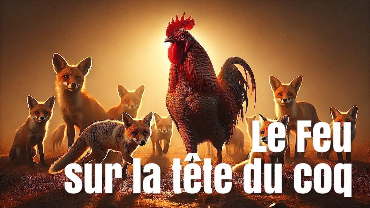 FABLE AFRICAINE: Le Feu sur la tête du coq