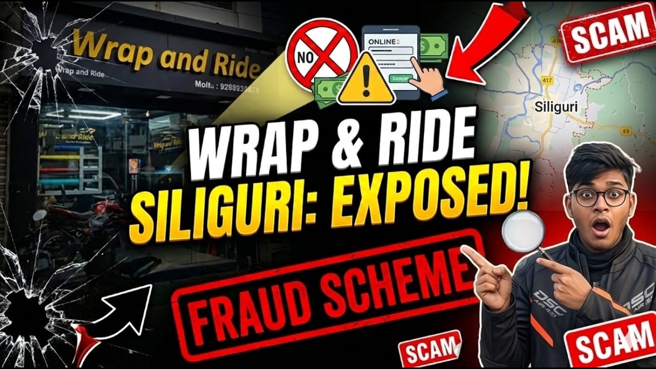 Wrap & Ride Siliguri : Exposed! | Online Fraud Cyber Crime  ⚠️ | Don't buy from them online