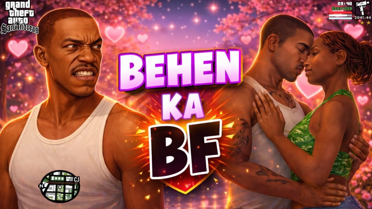Behen Ke BF Ke Chakkar Me Lafda 😂 | GTA SA Hindi Dub | Part 7