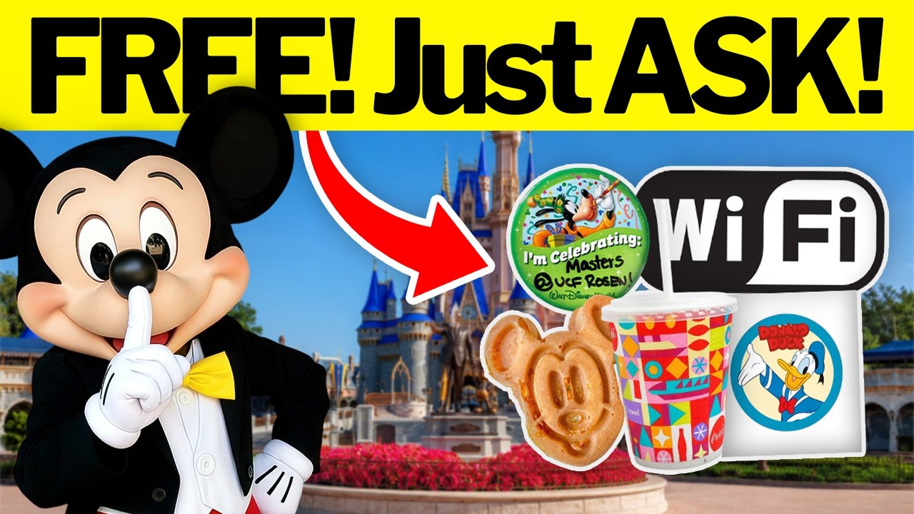 15 FREE Things at Disney World That Are Never Told to Guests
