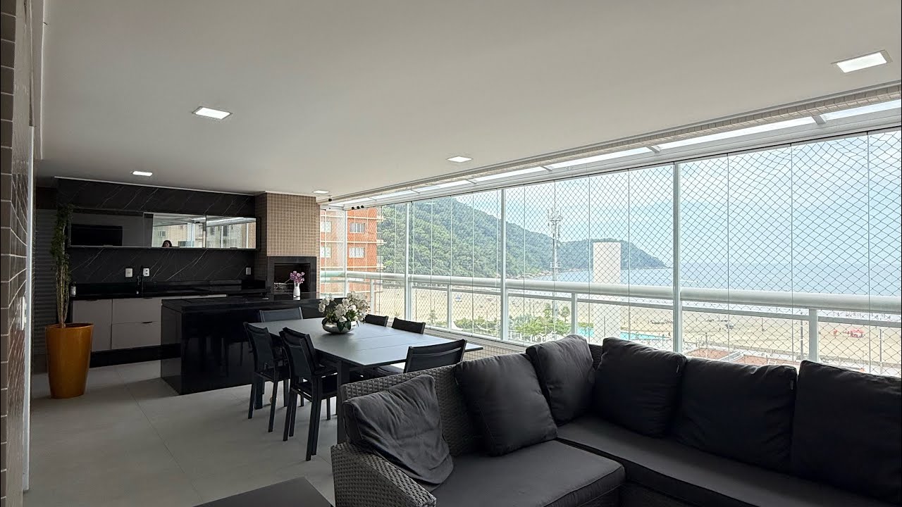 🏡 APARTAMENTO DE LUXO 4 SUÍTES – CANTO DO FORTE, PRAIA GRANDE/SP | 253m² + VISTA MAR 🌊