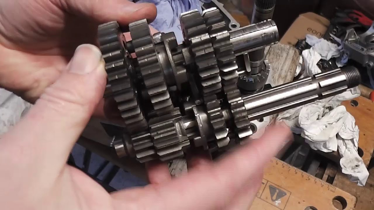 STOMP ZS155 ENGINE BOTTOM END / PITBIKE BUILD -  GEARBOX REBUILD
