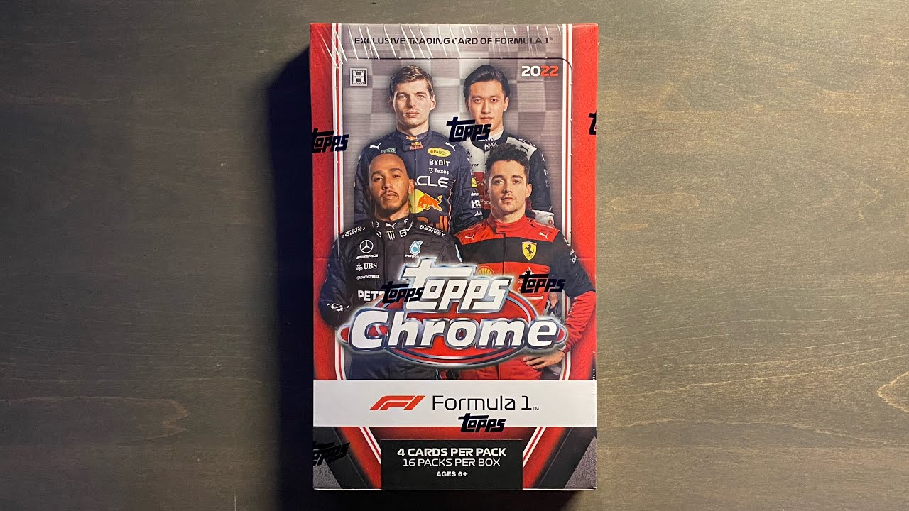 2022 Topps Chrome Formula 1 Lite Hobby Box Opening - Raywaves and Gold Waves!