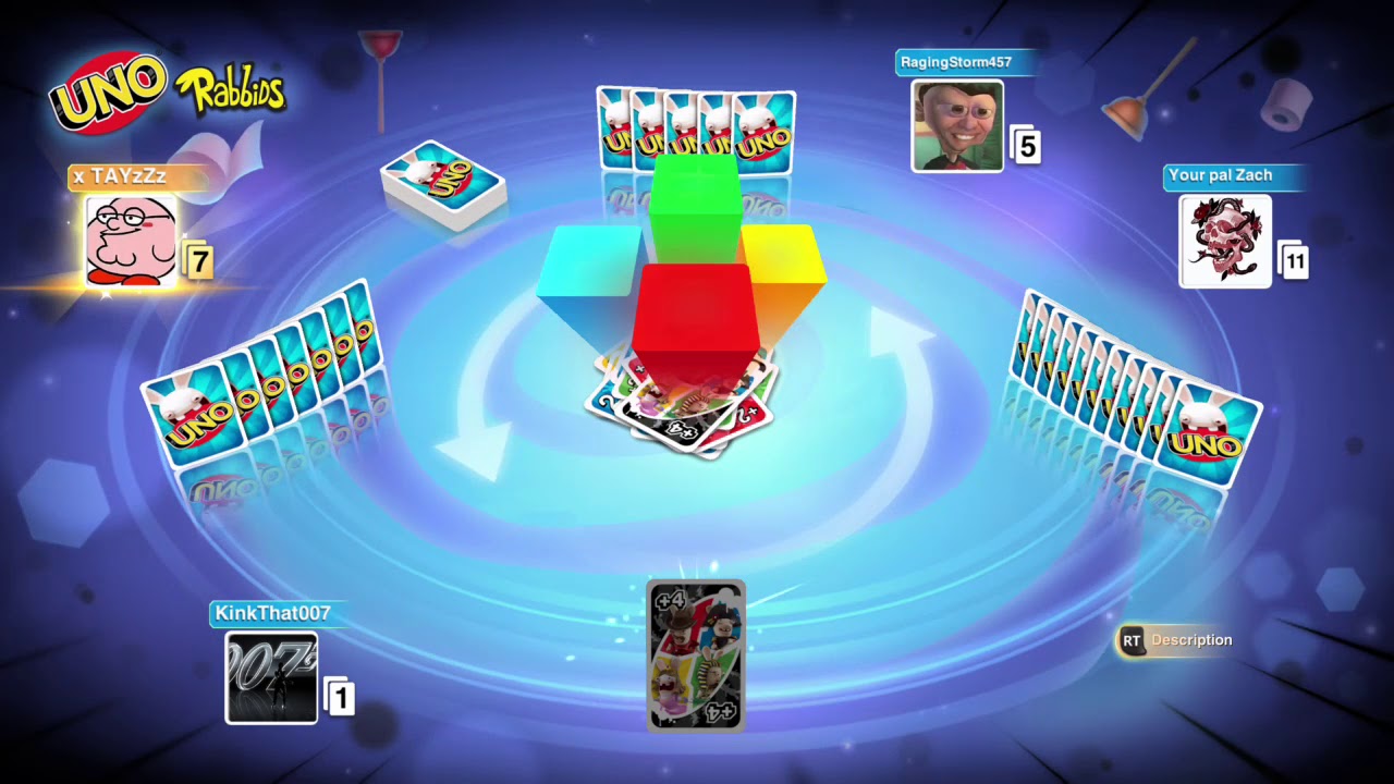 Uno: +4 Stack Win