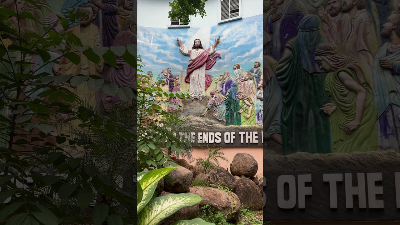 A walk inside Divine Retreat Centre in 4k