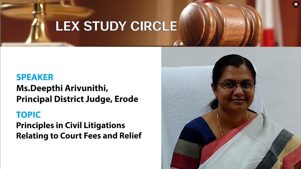 Principles in Civil Litigations Relating to Court Fees and Relief