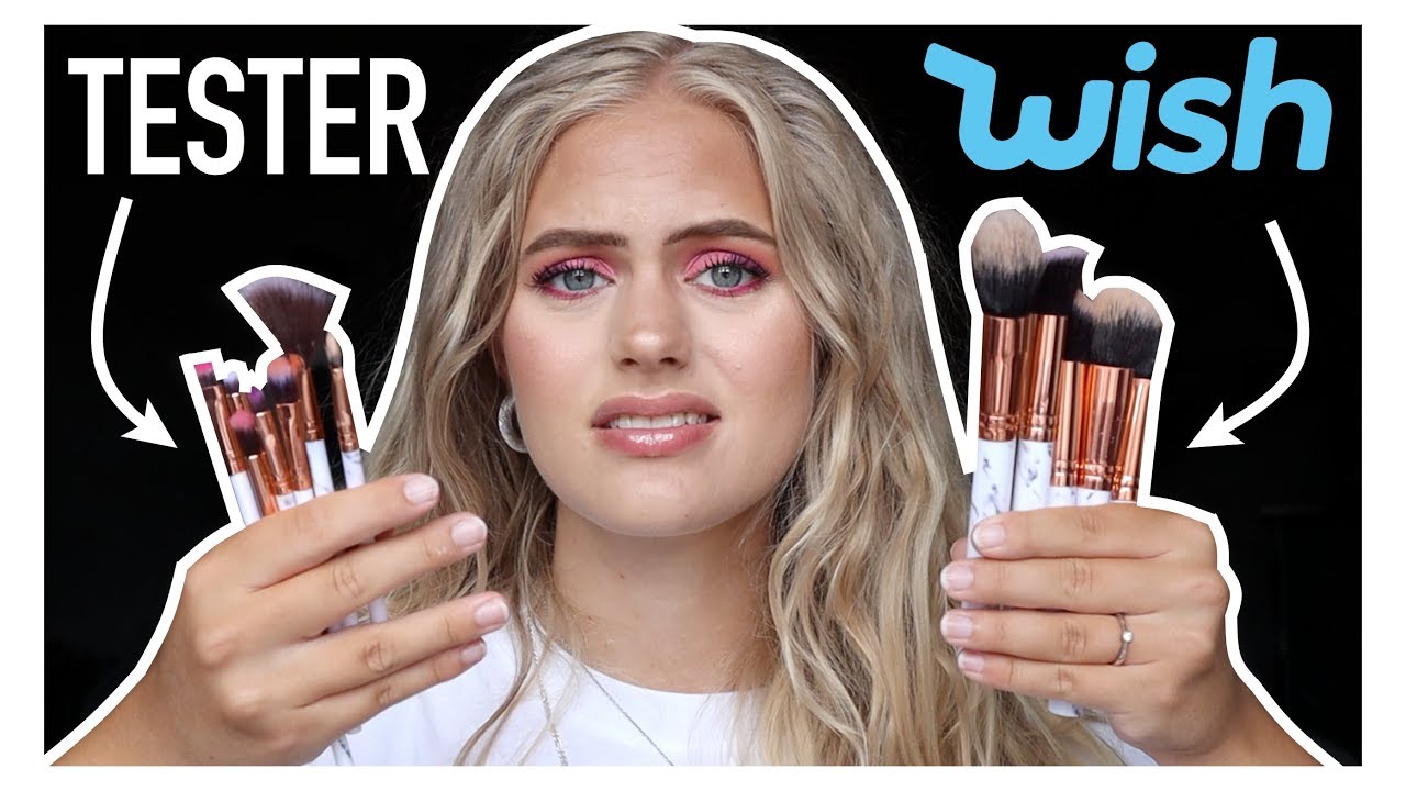 TESTER MAKE-UP BØRSTER FRA WISH