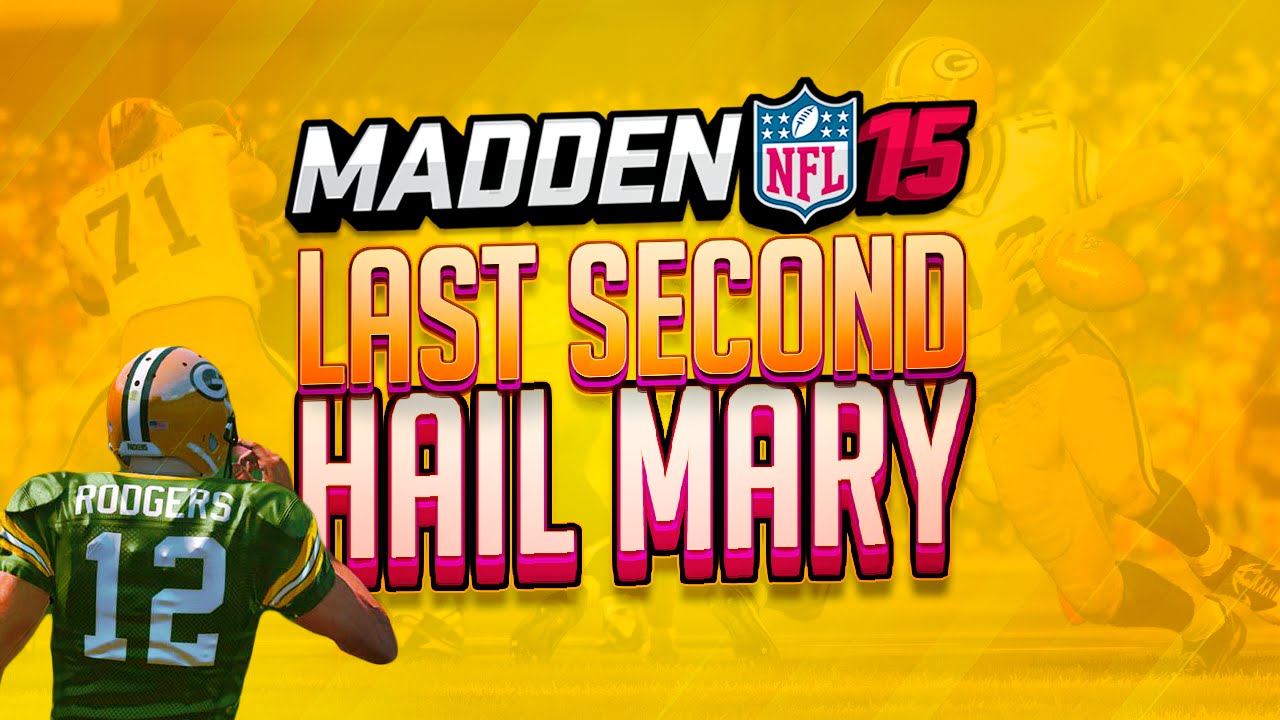 Madden 15 - EPIC LAST SECOND HAIL MARY FOR THE WIN - Madden NFL 15 CRAZY Gameplay