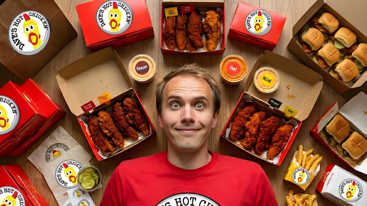I ONLY Ate Dave's Hot Chicken for 1 Week