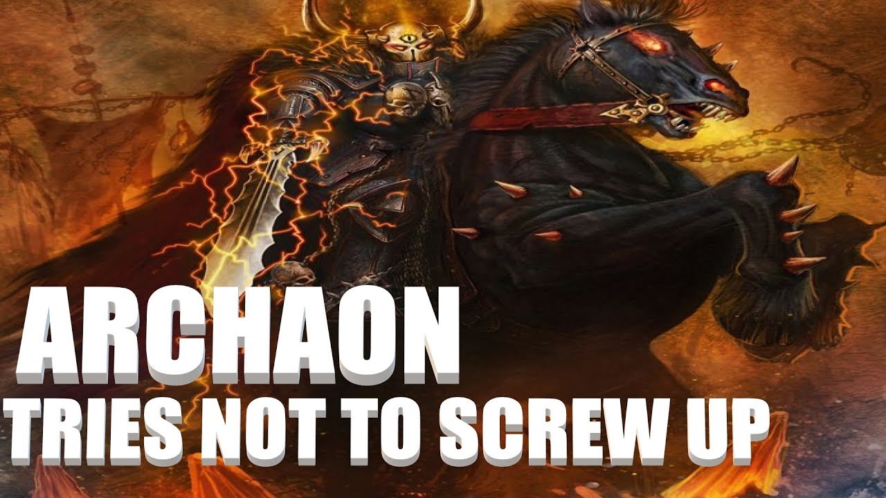 Warhammer 2 Livestream - Archaon Chaos Campaign - Lets not screw up this time