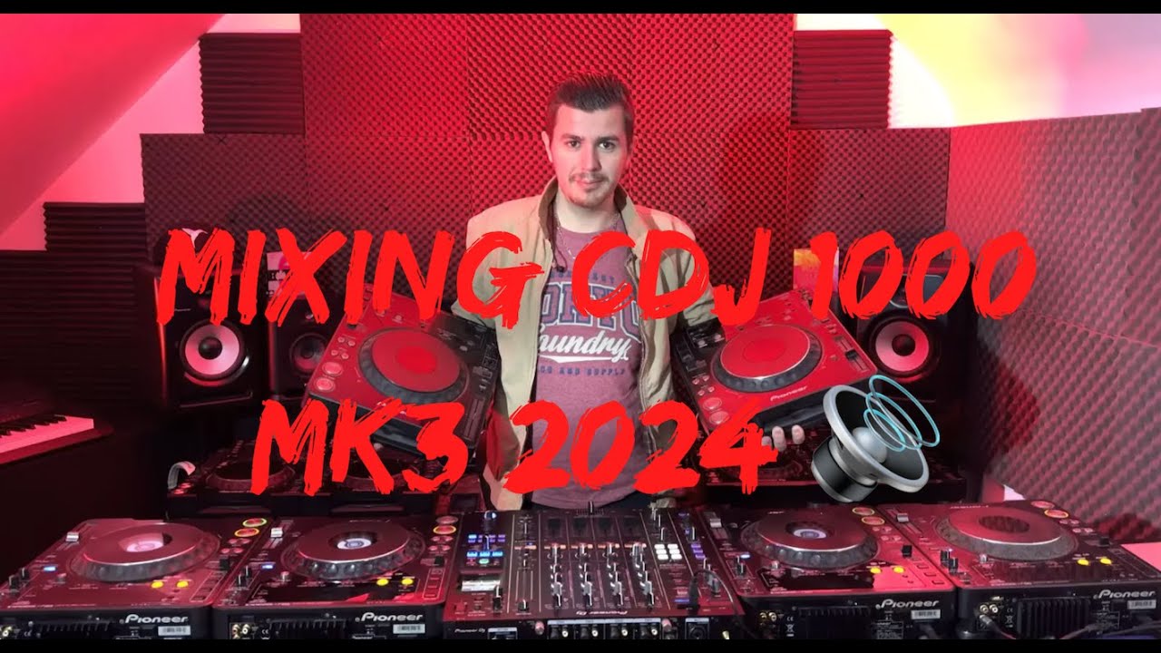 4 PIONEER CDJ 1000 MK3 AND PIONEER DJM A9 🎛 HOUSE MIXING 2024 😬
