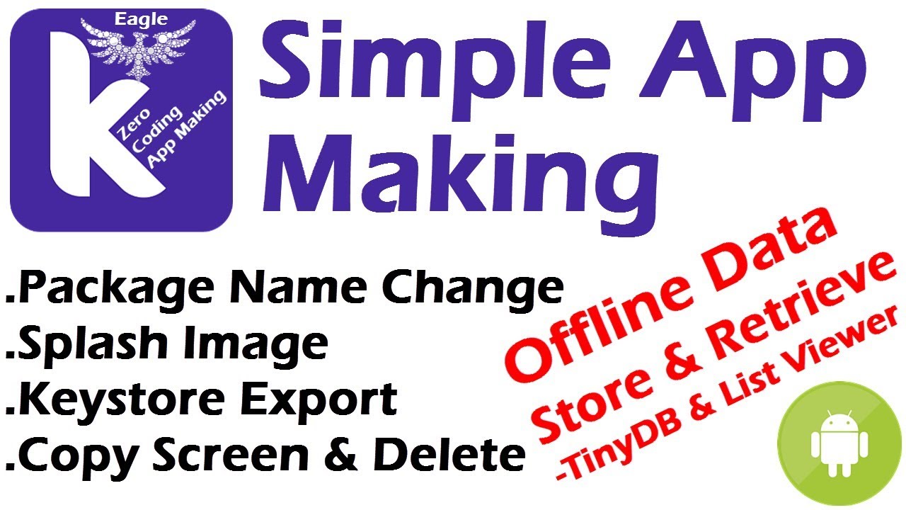 Simple Android App Making in Kodular.io | Tiny DB List Viewer | Android App kaise banaye | #Kodular