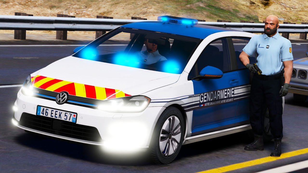 [GTA-LSPDFR0.4] LA DERNIÈRE E-GOLF SURPUISSANTE POUR LA GENDARMERIE #419