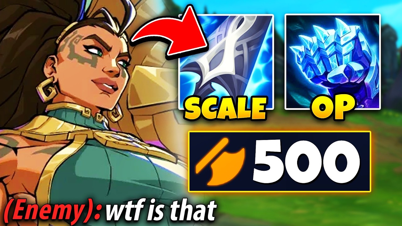 THIS SCALING ILLAOI BUILD IS WAY TOO POWERFUL! (500 AD, 1V5 THE ENEMIES)