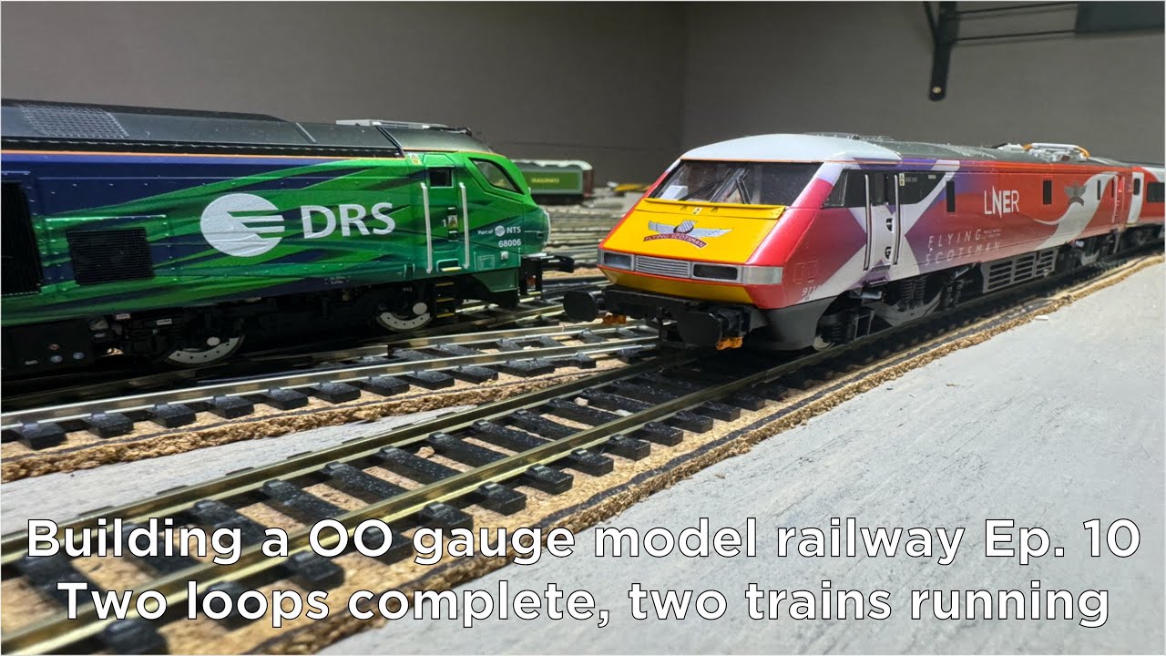 Yorkshire Railways | Building a OO gauge model railway | Ep 10 | Two track in operation!