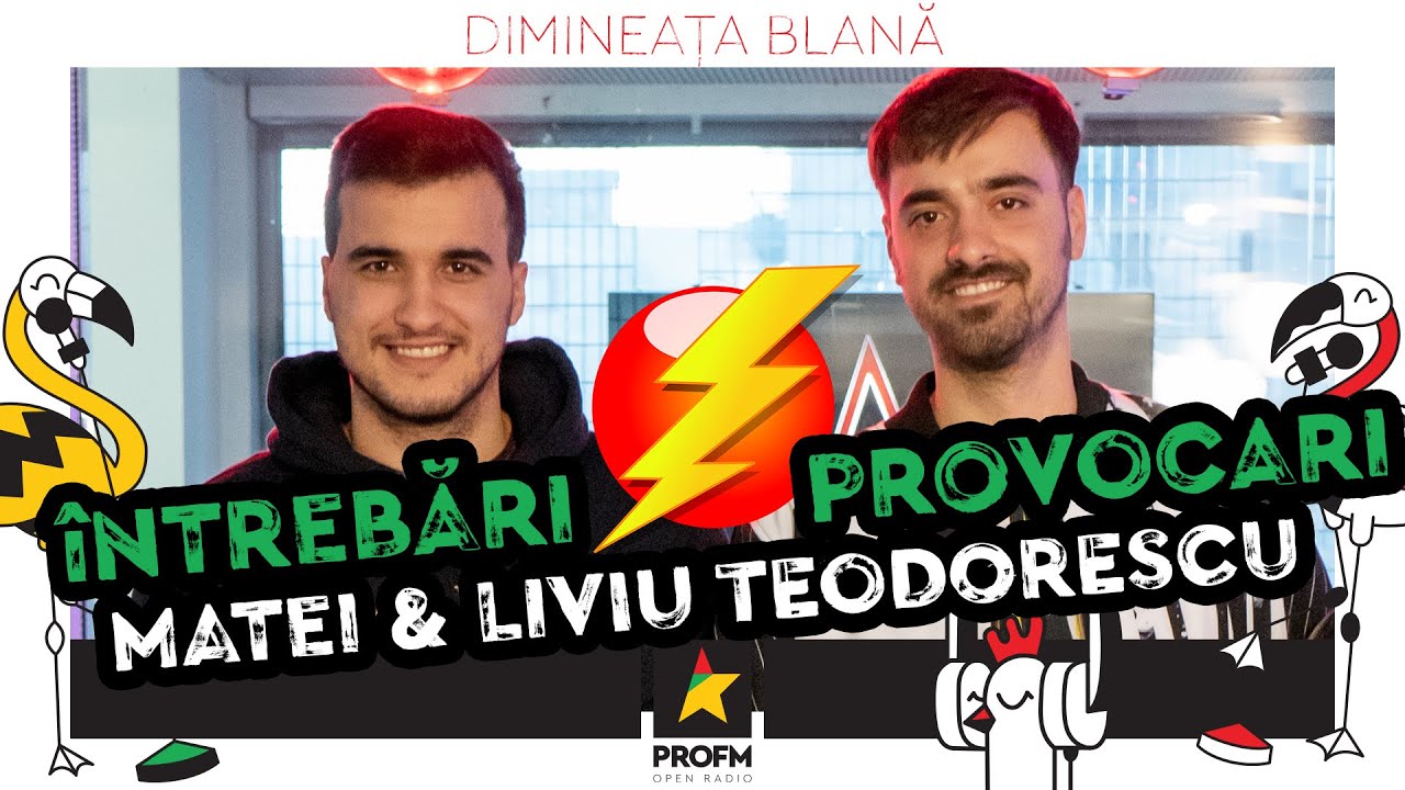 Liviu Teodorescu & Matei - &Icirc;NTREBĂRI și PROVOCĂRI  la #joiindoi cu Veve și Coțofană